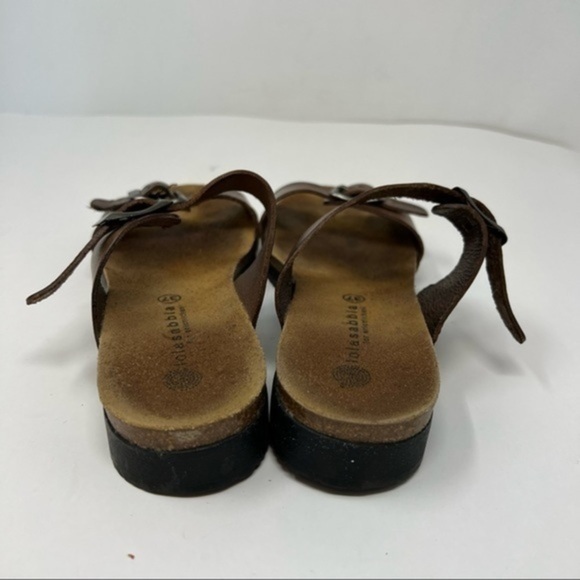 LOLA Sabbia slide leather Sandals size 37 - Picture 4 of 5